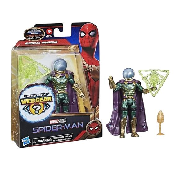 Marvel Spider-Man 6-inch Mystery Web Gear Marvel's Mysterio Action Figure - Picture 1 of 6